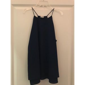 navy blue tank